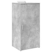 vidaXL Förvaringsskåp betonggrå 50x45x103,5 cm konstruerat trä