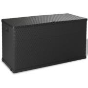 vidaXL Dynbox antracit 120x56x63 cm PP-rotting