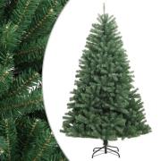 vidaXL Plastgran med stativ gångjärn grön 300 cm