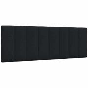 vidaXL Headboard Cushion "Hanko" Black 120 cm Fabric