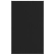 vidaXL Dörrmatta svart 90x150 cm