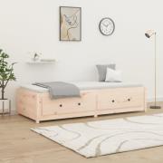 vidaXL Dagbädd 90x190 cm massiv furu