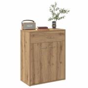vidaXL Skänk artisan ek 60x30x75 cm konstruerat trä