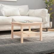 vidaXL Soffbord 55x55x40 cm massivt furu