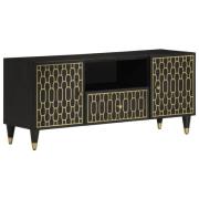 vidaXL Tv-bänk 105x33x46 cm massivt mangoträ
