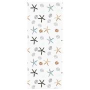 vidaXL Rullgardin för dusch 110x240 cm tyg bredd 106 cm