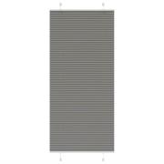 vidaXL Plisserad persienn antracit 85x200cm tyg bredd 84,4cm polyester