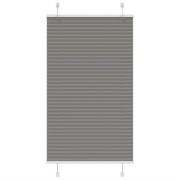 vidaXL Plisserad persienn antracit 70x150cm tyg bredd 69,4cm polyester