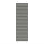 vidaXL Plisserad persienn antracit 60x200cm tyg bredd 59,4cm polyester