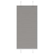 vidaXL Plisserad persienn antracit 65x150cm tyg bredd 64,4cm polyester