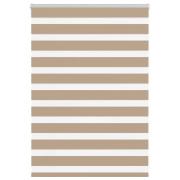 vidaXL Rullgardin zebra 100x100 cm tyg bredd 95,9 cm polyester