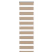 vidaXL Rullgardin zebra 50x150 cm tyg bredd 45,9 cm polyester