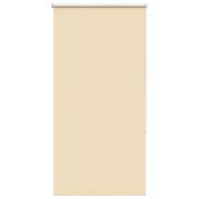 vidaXL Rullgardin mörkläggningsbeige 65x150 cm tyg bredd 60,7 cm