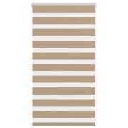 vidaXL Rullgardin zebra 70x100 cm tyg bredd 65,9 cm polyester