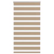 vidaXL Rullgardin zebra 70x150 cm tyg bredd 65,9 cm polyester