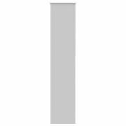 vidaXL Rullgardin mörkläggning ljusgrå 50x210 cm tyg bredd 45,7 cm