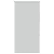 vidaXL Rullgardin mörkläggning ljusgrå 65x130 cm tyg bredd 60,7 cm