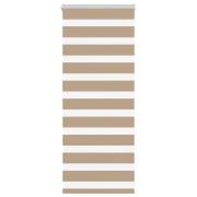 vidaXL Rullgardin zebra 60x100 cm tyg bredd 55,9 cm polyester