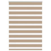 vidaXL Rullgardin zebra 100x150 cm tyg bredd 95,9 cm polyester