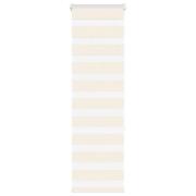 vidaXL Rullgardin zebra 50x150 cm tyg bredd 45,9 cm polyester