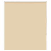 vidaXL Rullgardin mörkläggningsbeige 125x175 cm tyg bredd 121,6 cm