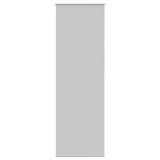 vidaXL Rullgardin mörkläggning ljusgrå 70x210 cm tyg bredd 65,7 cm