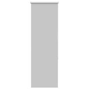 vidaXL Rullgardin mörkläggning ljusgrå 45x175 cm tygbredd 40,7 cm