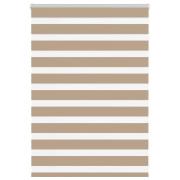 vidaXL Rullgardin zebra 115x100 cm tyg bredd 110,9 cm polyester