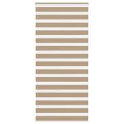 vidaXL Rullgardin zebra 100x200 cm tyg bredd 95,9 cm polyester