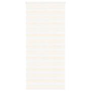 vidaXL Rullgardin zebra 115x200 cm tyg bredd 110,9 cm polyester