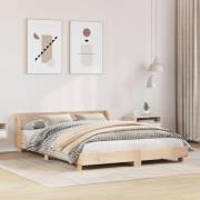 vidaXL Sängram utan madrass 140x200 cm massiv furu