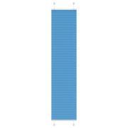 vidaXL Plisserad persienn blå 40x200cm tyg bredd 39,4cm polyester