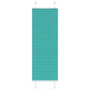 vidaXL Plisserad persienn bensingrön 40x100 cm tyg bredd 39,4cm