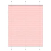 vidaXL Plisserad persienn rosa 110x150 cm tyg bredd 109,4cm polyester