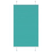 vidaXL Plisserad persienn bensingrön 80x150 cm tyg bredd 79,4 cm