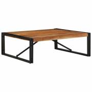 vidaXL Soffbord 100x100x35 cm massivt trä akacia