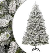 vidaXL Plastgran med snö gångjärn 270 cm