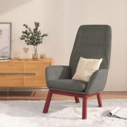 vidaXL Vilstol ljusgrå tyg