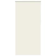 vidaXL Rullgardin mörkläggning naturvit 110x210 cm tygbredd 105,7 cm