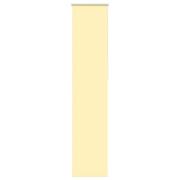 vidaXL Rullgardin mörkläggningsgul 40x210 cm tyg bredd 35,7 cm
