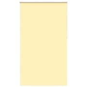vidaXL Rullgardin mörkläggningsgul 120x230 cm tyg bredd 116,6 cm