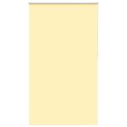 vidaXL Rullgardin mörkläggningsgul 130x230 cm tygbredd 126,6 cm