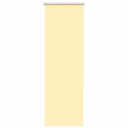 vidaXL Rullgardin mörkläggningsgul 40x130 cm tygbredd 35,7 cm