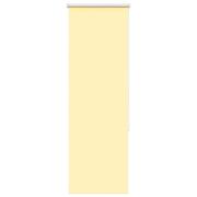 vidaXL Rullgardin mörkläggningsgul 50x130 cm tyg bredd 45,7 cm