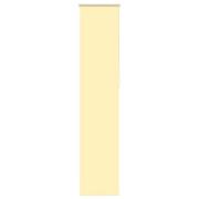 vidaXL Rullgardin mörkläggningsgul 50x210 cm tyg bredd 45,7 cm