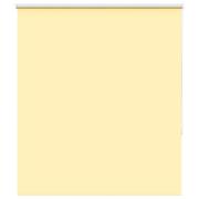 vidaXL Rullgardin mörkläggningsgul 125x150 cm tygbredd 121,6 cm