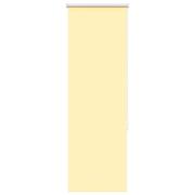 vidaXL Rullgardin mörkläggningsgul 60x150 cm tyg bredd 55,7 cm