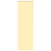 vidaXL Rullgardin mörkläggningsgul 85x210 cm tygbredd 80,7 cm