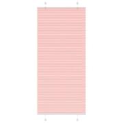 vidaXL Plisserad persienn rosa 100x200 cm tyg bredd 99,4 cm polyester