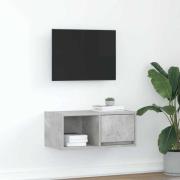 vidaXL TV-bänk betonggrå 60x31x25,5 cm konstruerat trä